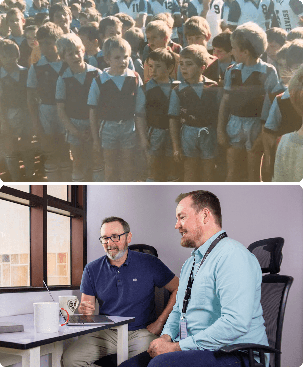 Ben and Gavin's childhood soccer team — Saint Albans under 8s